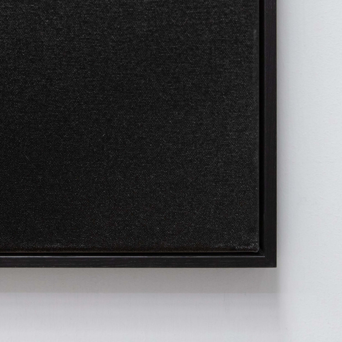 Premium Frame - Black - Black Canvas