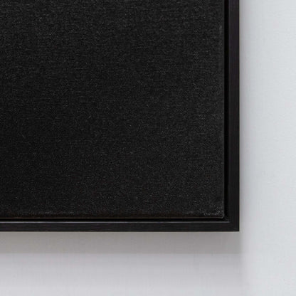 Premium Frame - Black - Black Canvas