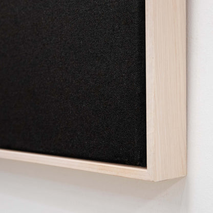 Premium Frame - Whitewash - Black Canvas