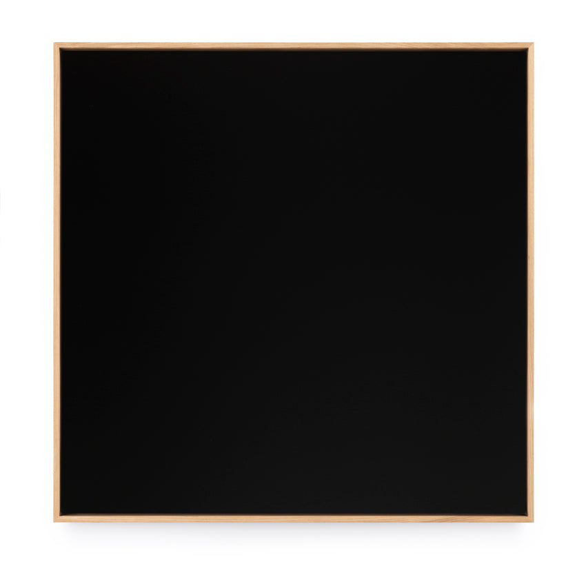Premium Frame - Oak - Black Canvas