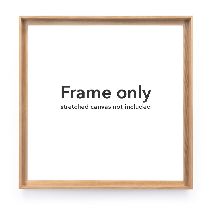 Premium Frame - Oak - Empty Frame