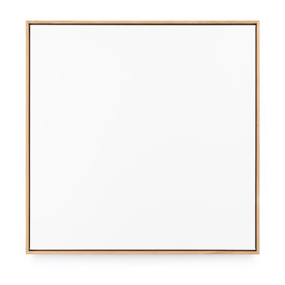 Premium Frame - Oak - White Canvas
